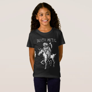 Unicorn Death Metal Rocker Go To Hell Shirt