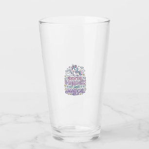 Unicorn Dental Hygienist but Make It Magical Cute Glass
