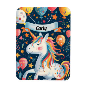 Unicorn design for kids magnet