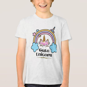 Unicorn design for unicorn lovers Tri-Blend shirt
