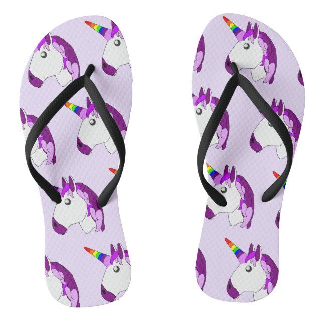 Unicorn Design Jandals (Footbed)