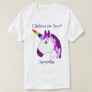 Unicorn Design Personalised T-Shirt