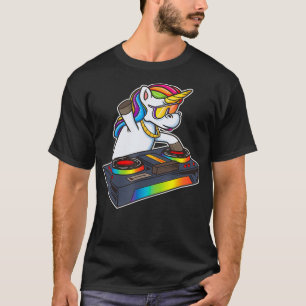 Unicorn DJ Party Club Disc Jockey Shirt EDM Club