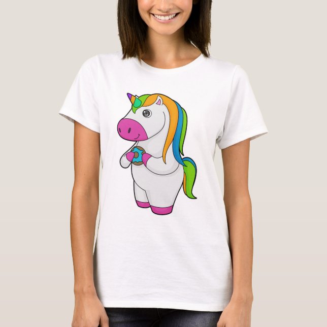 Unicorn Donut T-Shirt (Front)