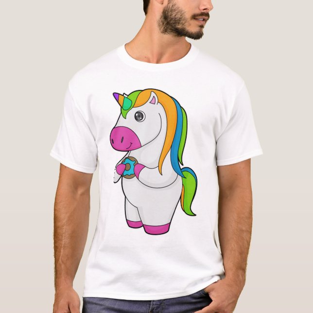 Unicorn Donut T-Shirt (Front)
