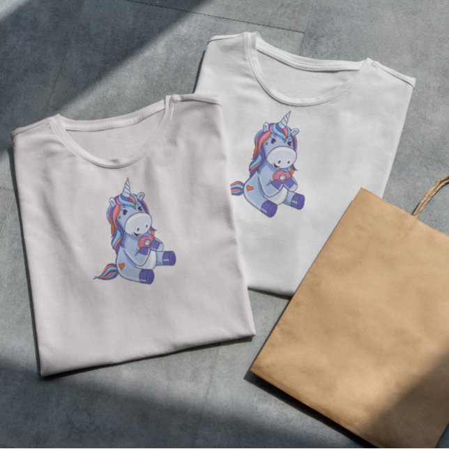 Unicorn Doughnut  T-Shirt (Creator Uploaded)