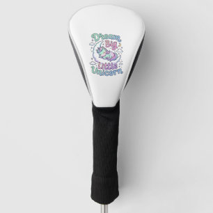Unicorn Dream Big Little Unicorn Gift Idea Vector  Golf Head Cover