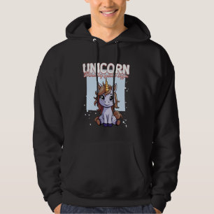 Unicorn Dream Sparkle Bigger Unicorn Hoodie