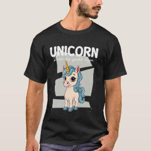 Unicorn Dream Sparkle Bigger Unicorn T-Shirt