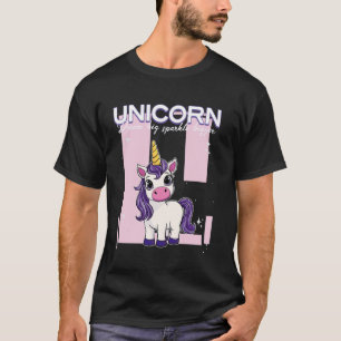 Unicorn Dream Sparkle Bigger Unicorn T-Shirt