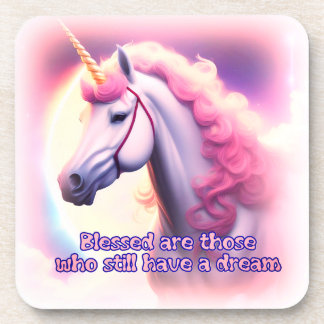 Unicorn dreams coaster