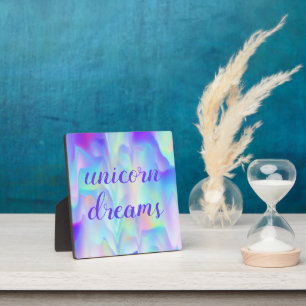 Unicorn Dreams Plaque