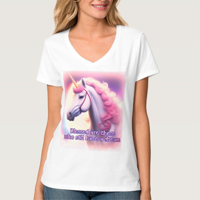 Unicorn dreams T-Shirt (Front)