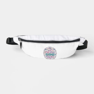 Unicorn Eat Sleep Game Unicorn Playful Print on De Bum Bags