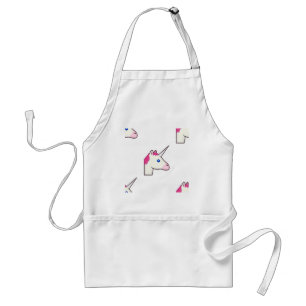 unicorn emoji standard apron
