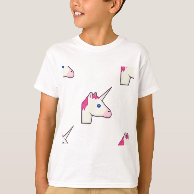 unicorn emoji T-Shirt (Front)