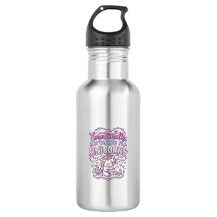 Unicorn Emotionally Attached to Unicorns Original  532 Ml Water Bottle