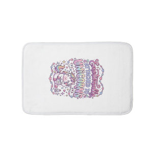 Unicorn Emotionally Attached to Unicorns Original  Bath Mat