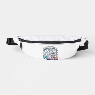 Unicorn Engineering Dept Bold Typography T-Shirt D Bum Bags