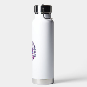 Unicorn Experimenting with Sparkles Commercial Cut Water Bottle