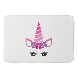 Unicorn Face Bath Mat