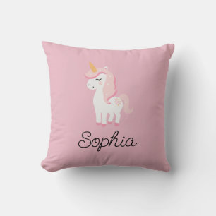 Unicorn, Fairy, Magic – Custom Name Cushion