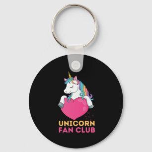 Unicorn Fan Club Kids Key Ring