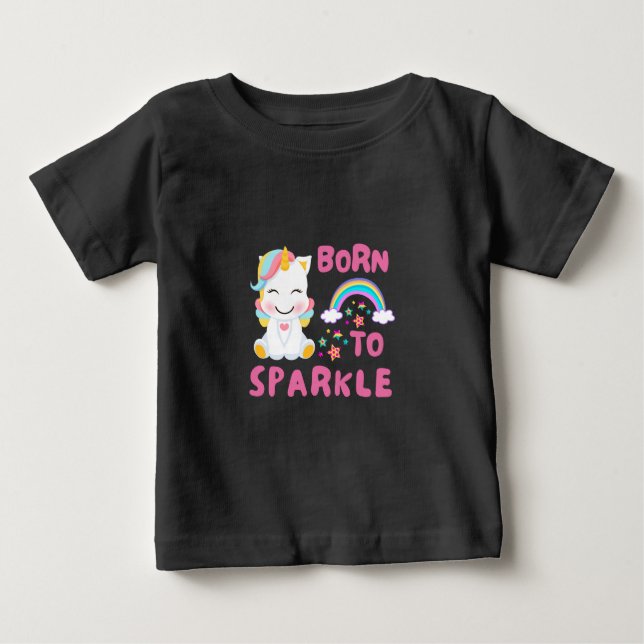 Unicorn Fan Club Magical Kids  Baby T-Shirt (Front)
