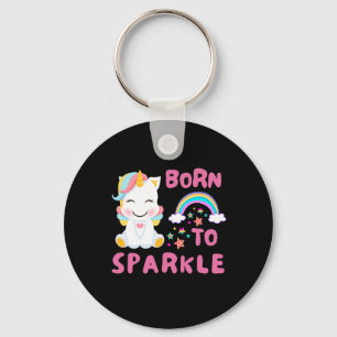 Unicorn Fan Club Magical Kids Key Ring