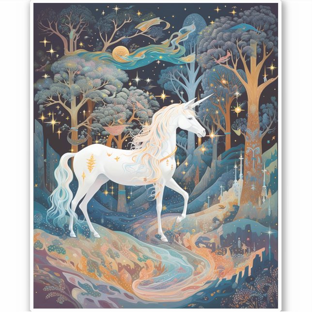 Unicorn Fantasy Art (Front)