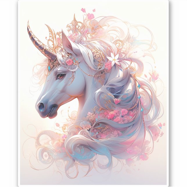 Unicorn Fantasy Art (Front)