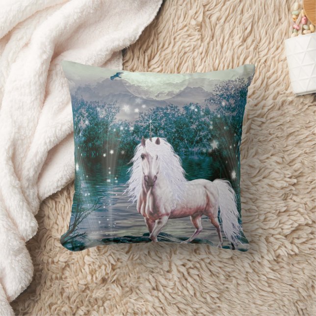 Unicorn Fantasy Cushion (Blanket)