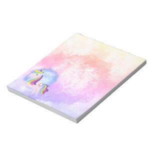 unicorn fantasy magical world notepad
