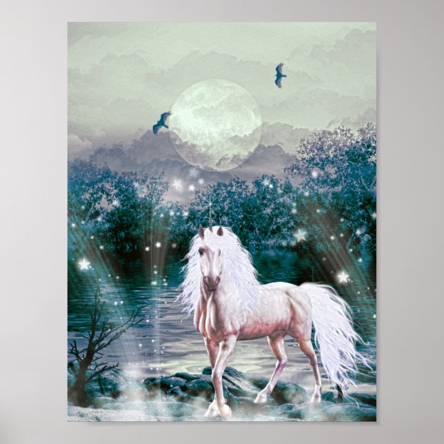 Unicorn Fantasy Poster (Front)