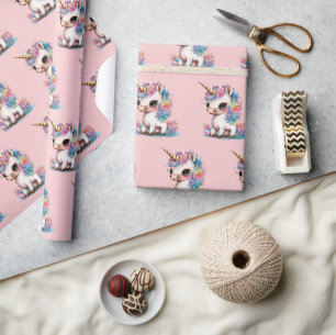 Unicorn Fantasy Wrapping Paper