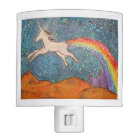 Unicorn Farting a Rainbow in the Sky