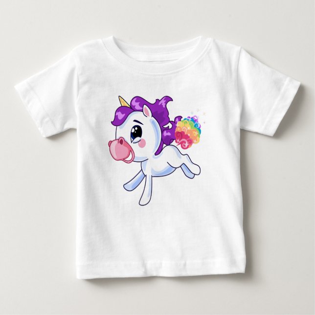Unicorn Farts Baby T-Shirt (Front)