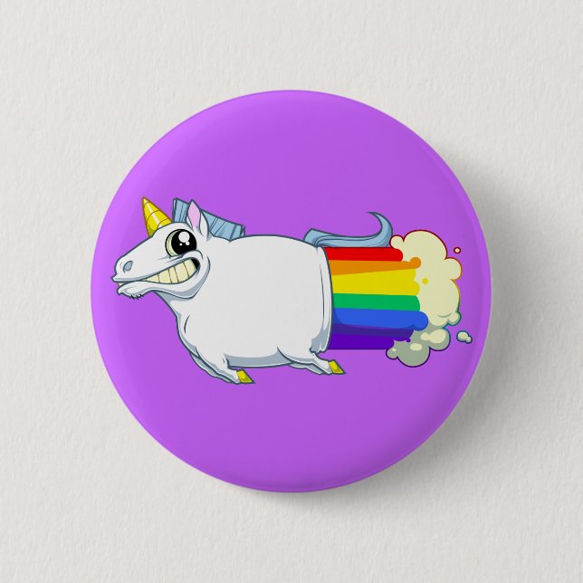 Unicorn Farts Button (Front)