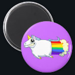 Unicorn Farts Magnet<br><div class="desc">It is a well-known fact that rainbows originate from the bums of magical  unicorns.</div>