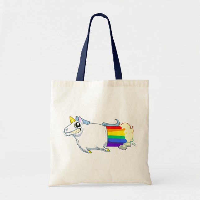 Unicorn Farts Tote Bag (Front)