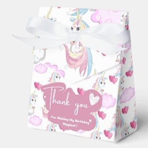 Unicorn Favour Box