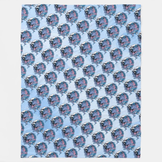 Unicorn Fleece Blanket (Front)