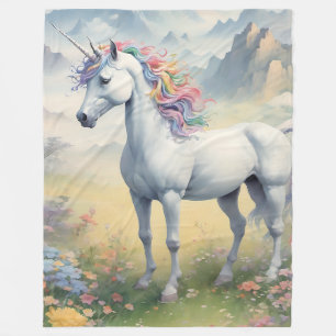 Unicorn Fleece Blanket