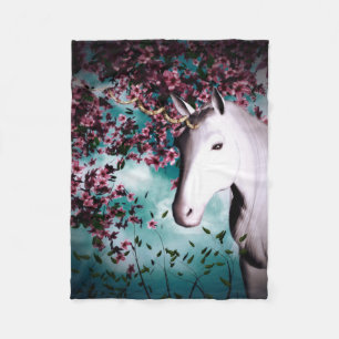 Unicorn fleece Blanket