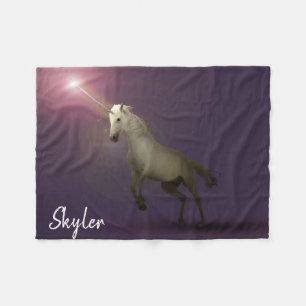 Unicorn Fleece Blanket