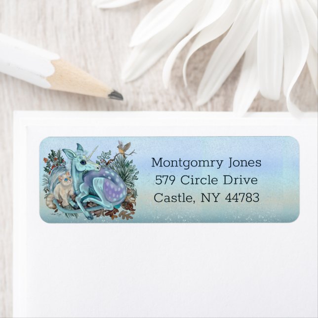 Unicorn Foal Cosy Cuddles Holiday (Insitu)