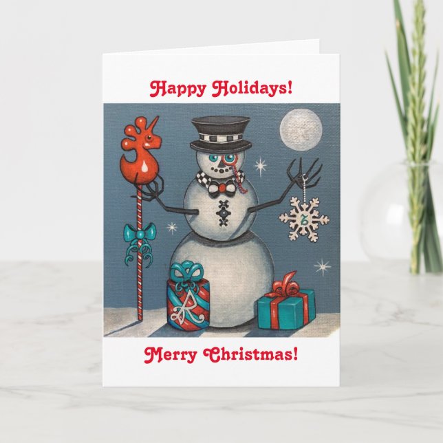 Unicorn For Jolene Holiday Card (Front)