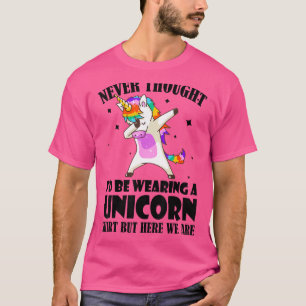 Unicorn For Papa Dad Grandpa Brother Men Father T-Shirt