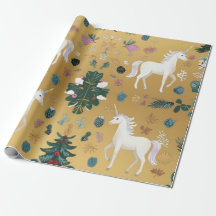 Unicorn Forest Wrapping Paper