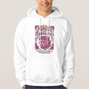 Unicorn Funky and Fantastic Stylish Zazzle Design_ Hoodie